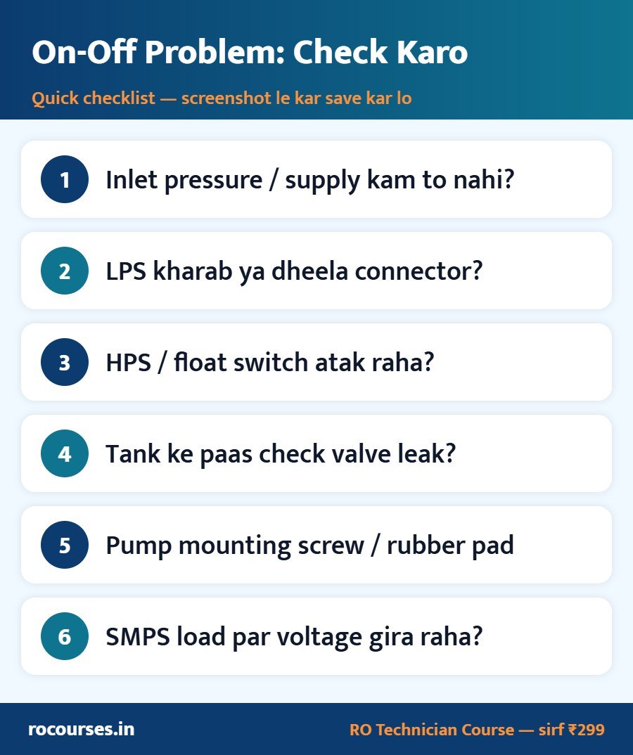On-Off Problem: Check Karo